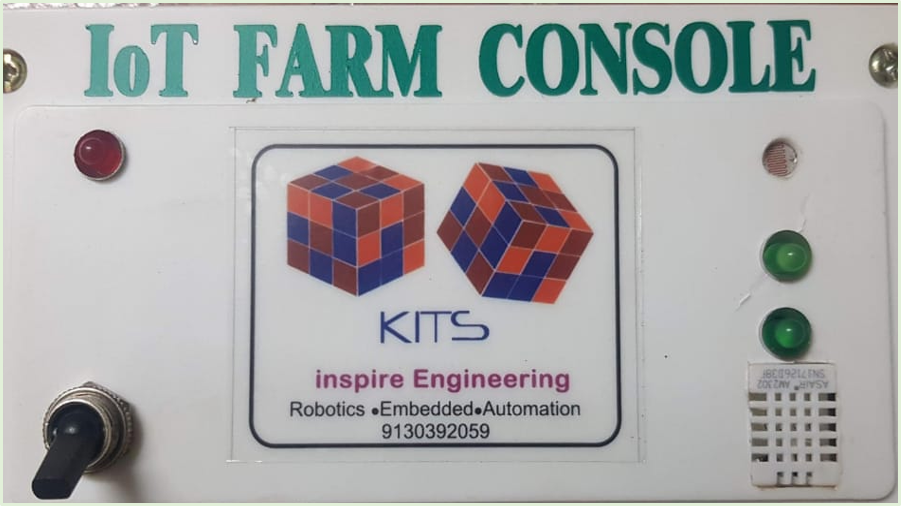 IOT BASED GREENHOUSE MONITORING AND CONTROL